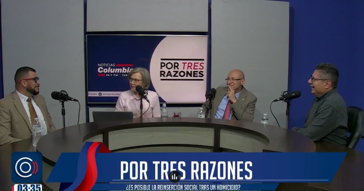 Entrevista al abogado Joseph Rivera Cheves en Noticias Columbia (Por Tres Razones) — ¿Es posible la reinserción social tras un homicidio?